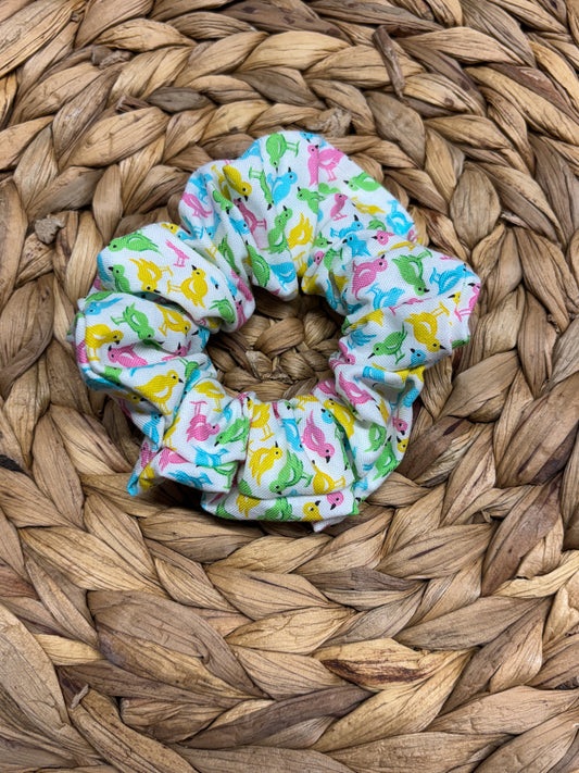 Pastels Bunnies Scrunchie