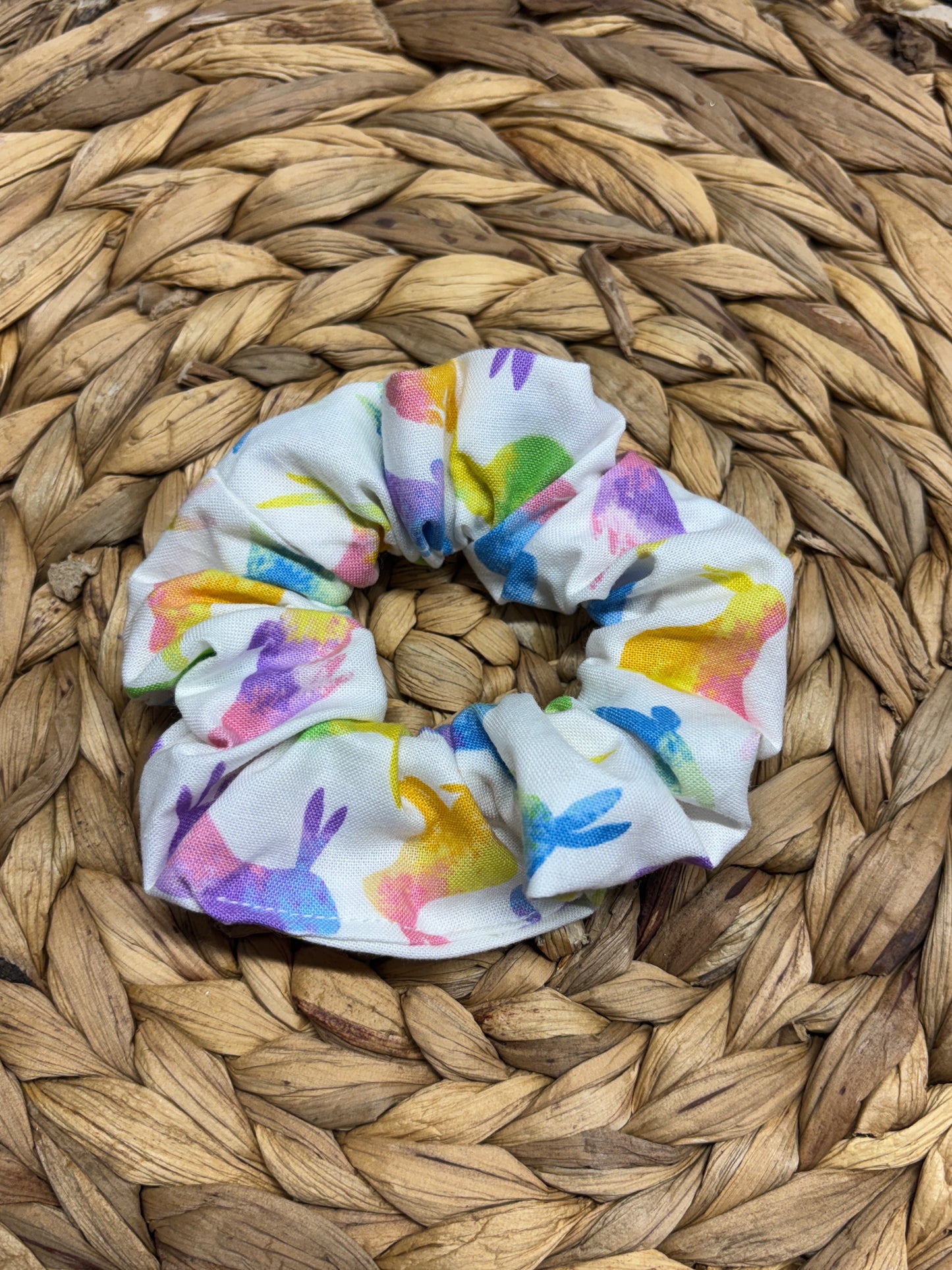 Large Bunnies Scrunchie