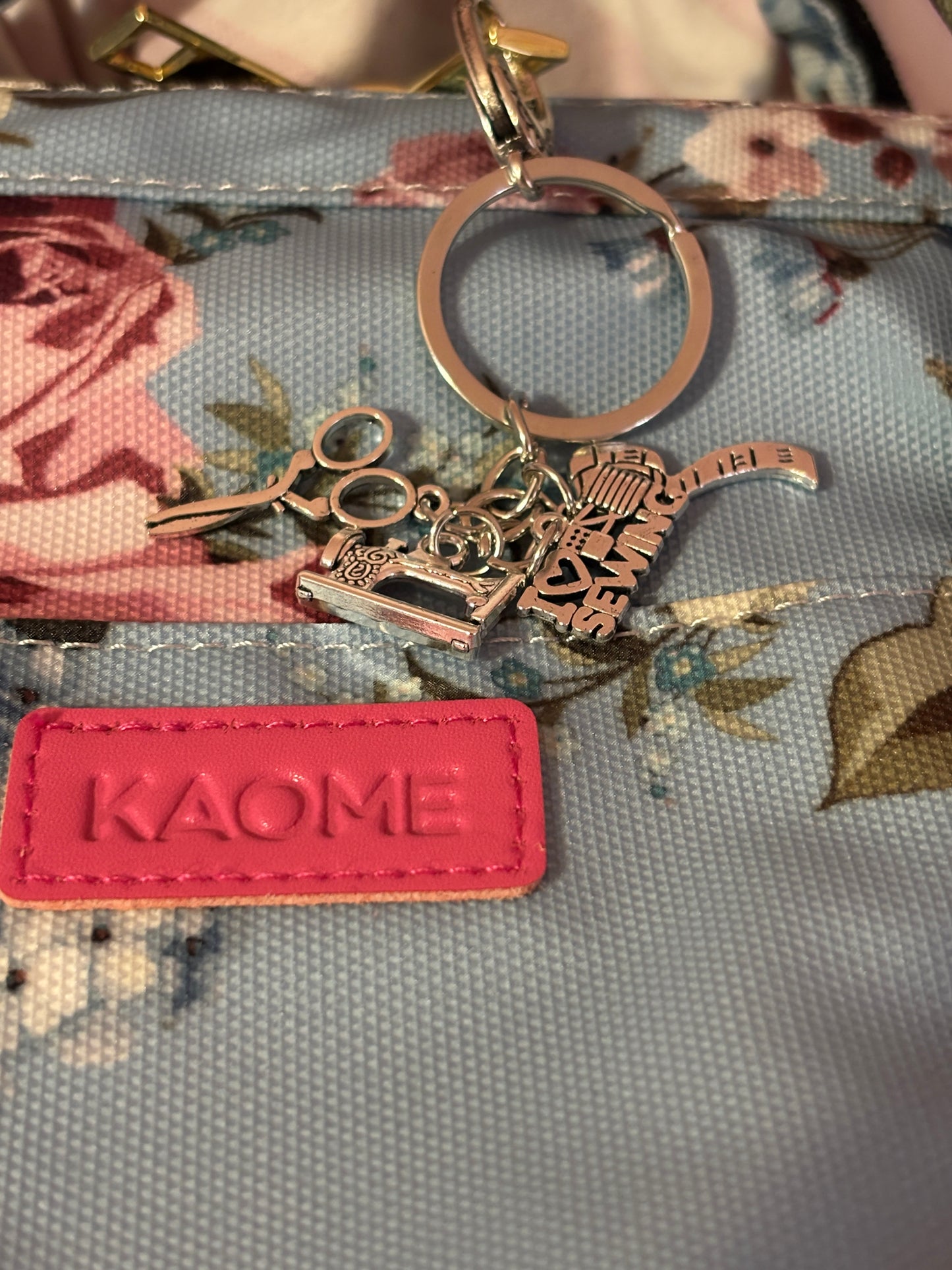 I love Sewing Keychain