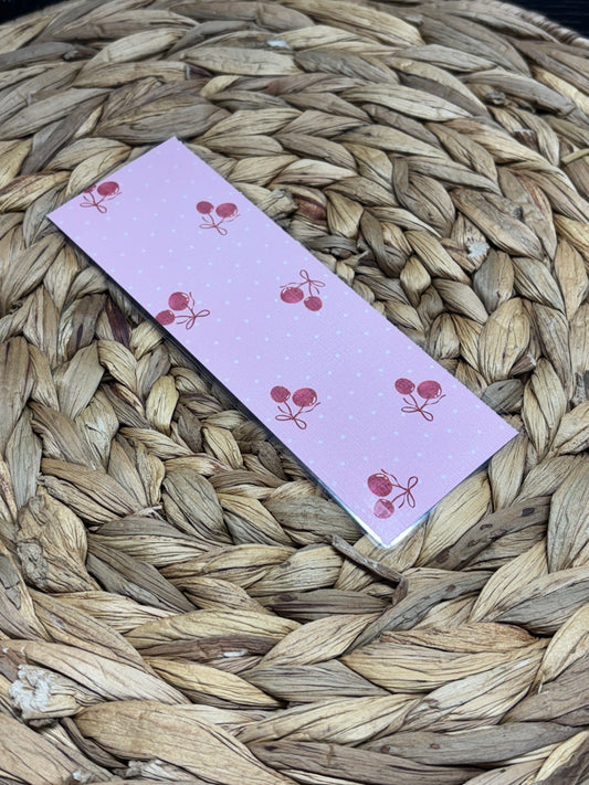 Cherries Traditional Bookmark