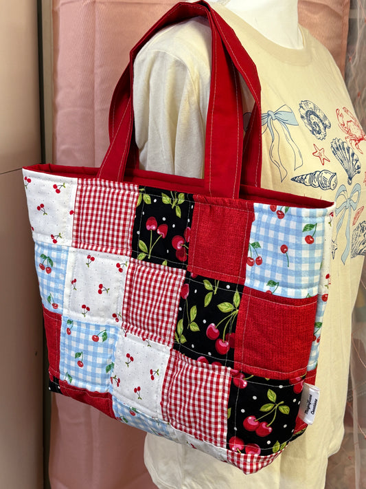 The Patch Cherry Tote Bag