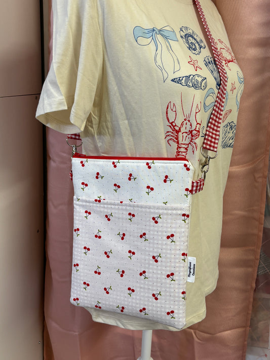 The Red Picnic Cherry Crossbody Bag