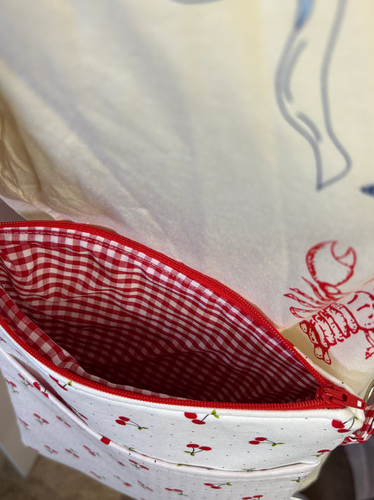 The Red Picnic Cherry Crossbody Bag