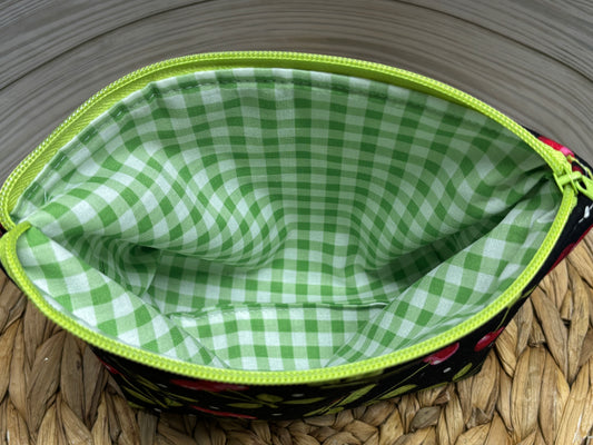 The Green Picnic Cherry Accessory Bag