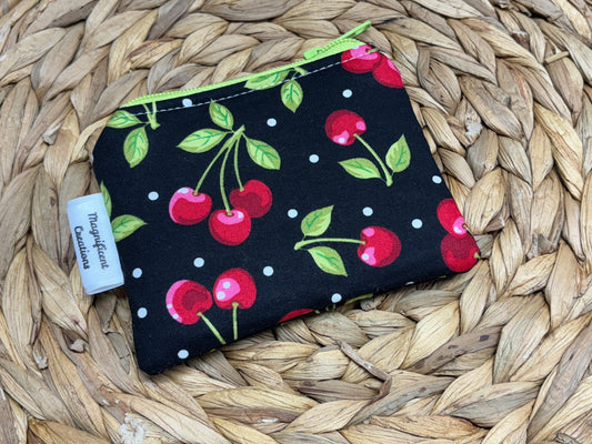 The Green Cherry Picnic Mini Wallet
