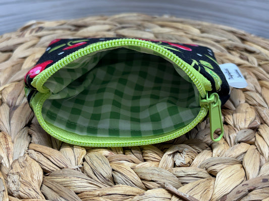 The Green Cherry Picnic Mini Wallet