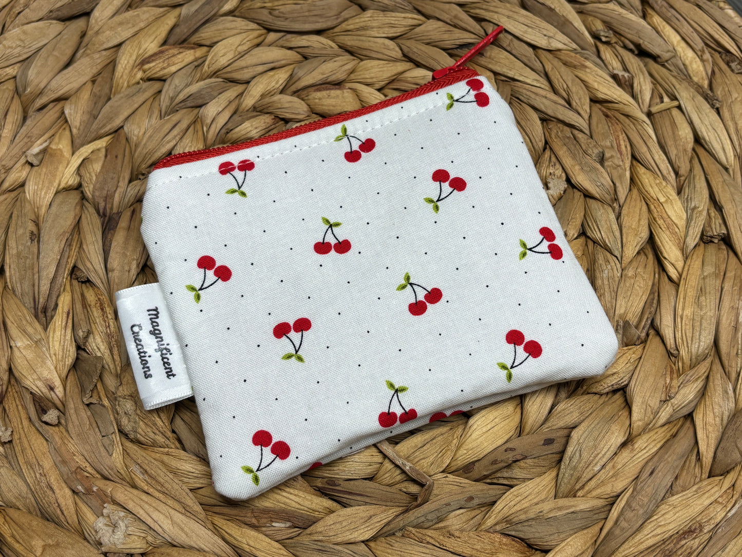The Cherry Picnic Mini Wallet