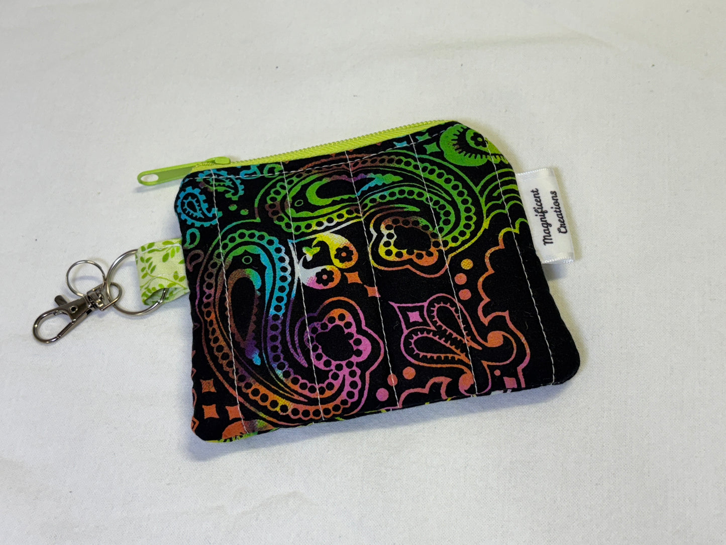 Dark Pastel Bandana Mini Wallet