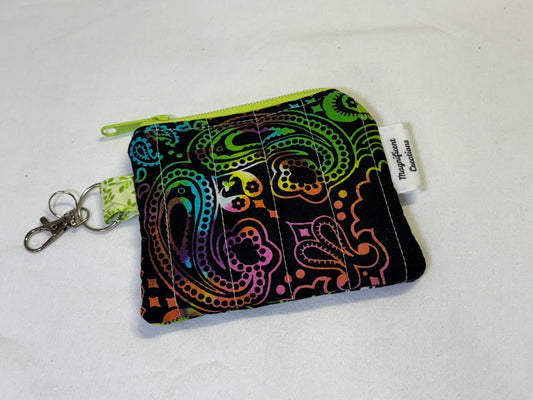 Dark Pastel Bandana Mini Wallet