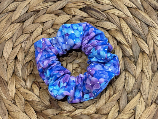Flowers on blue
