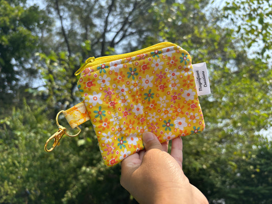 The Yellow Flower Mini Wallet
