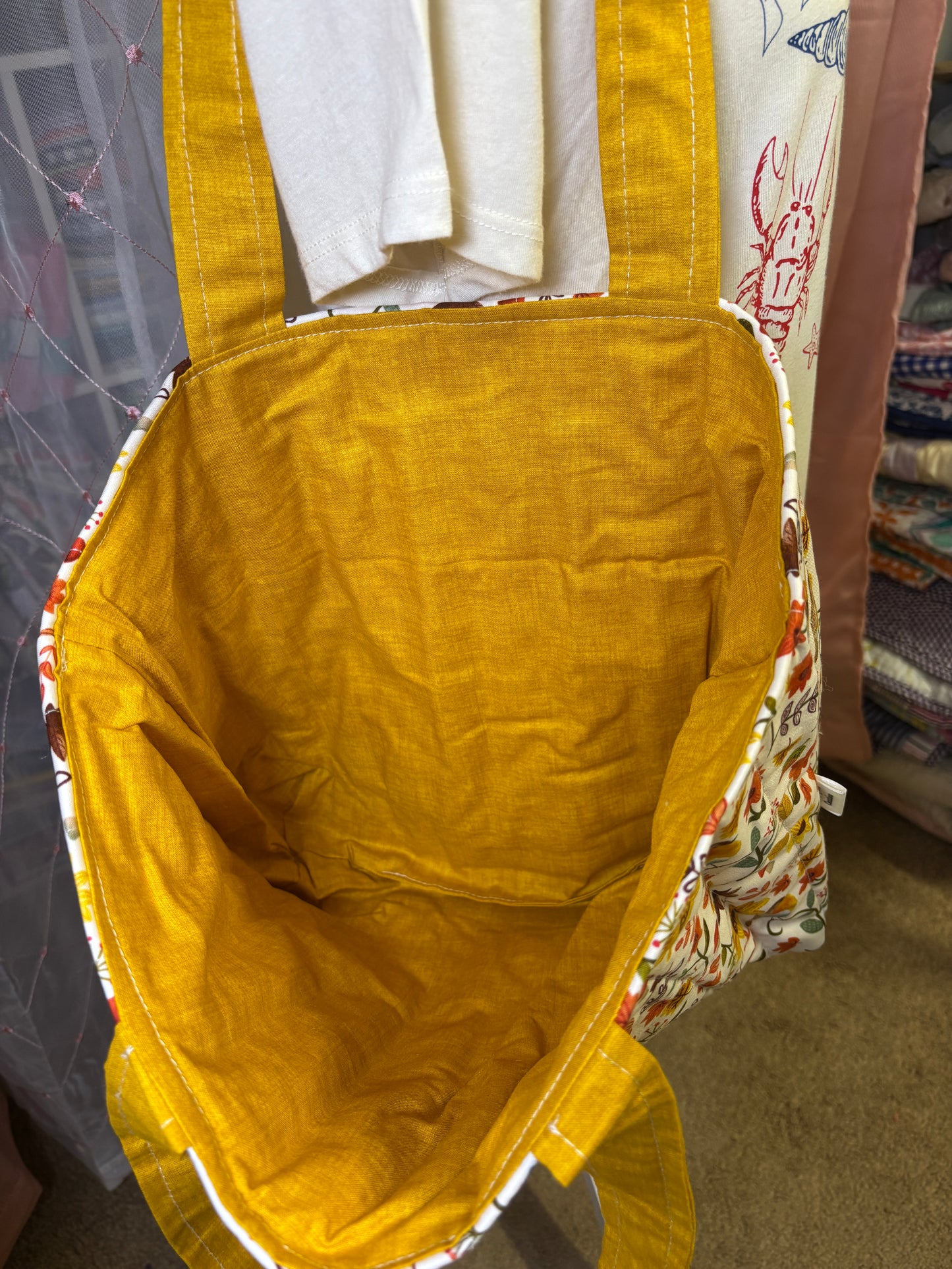 Fall Flowers Tote Bag