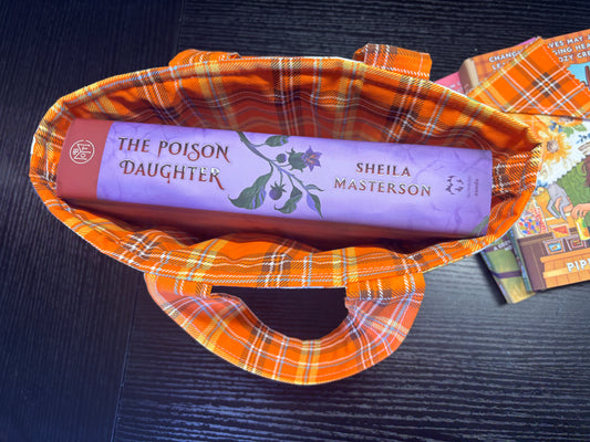 Fall Pumpkin Book Tote