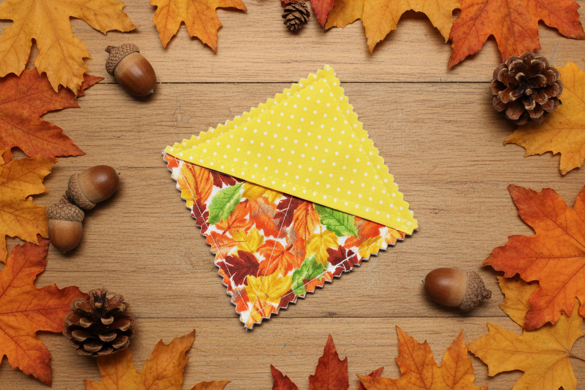 Fall Leaves Corner Bookmark