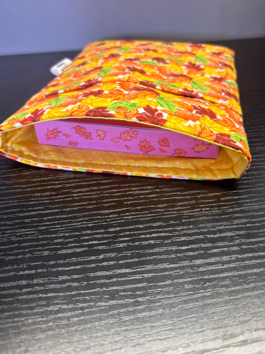 Fall Leaves Book Sleeve