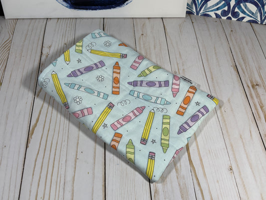 The Crayons on Pastels Book Sleeve