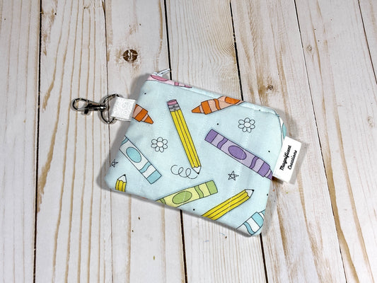 The Crayons and Pencil Mini Wallet