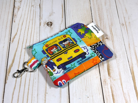 The School Bus Mini Wallet