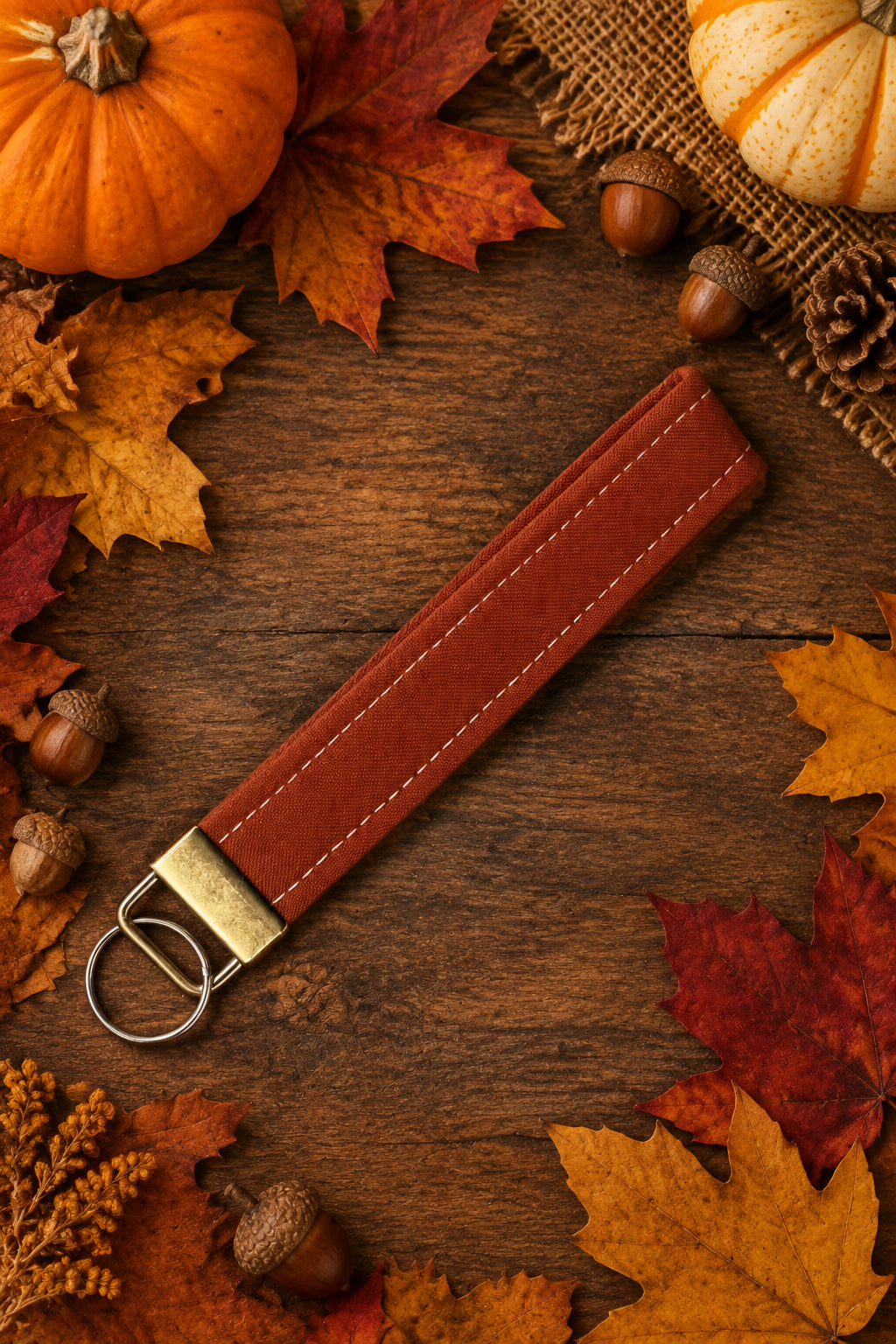 Fall Toffee Keychain