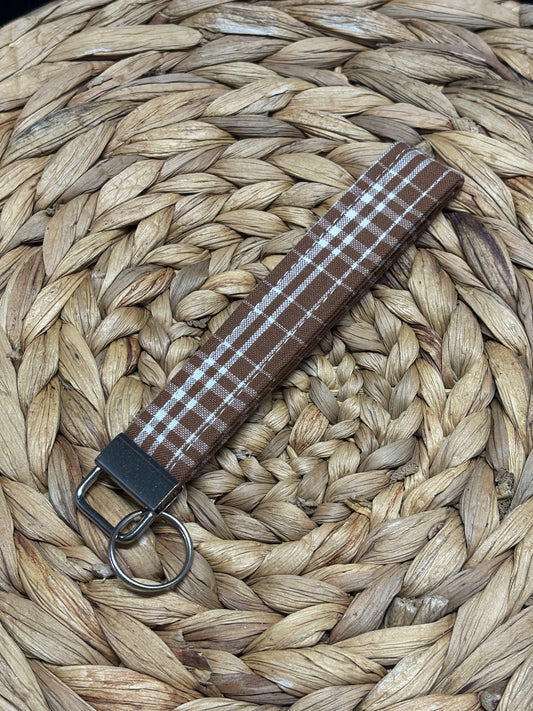 Fall Stripes Sweater Keychain