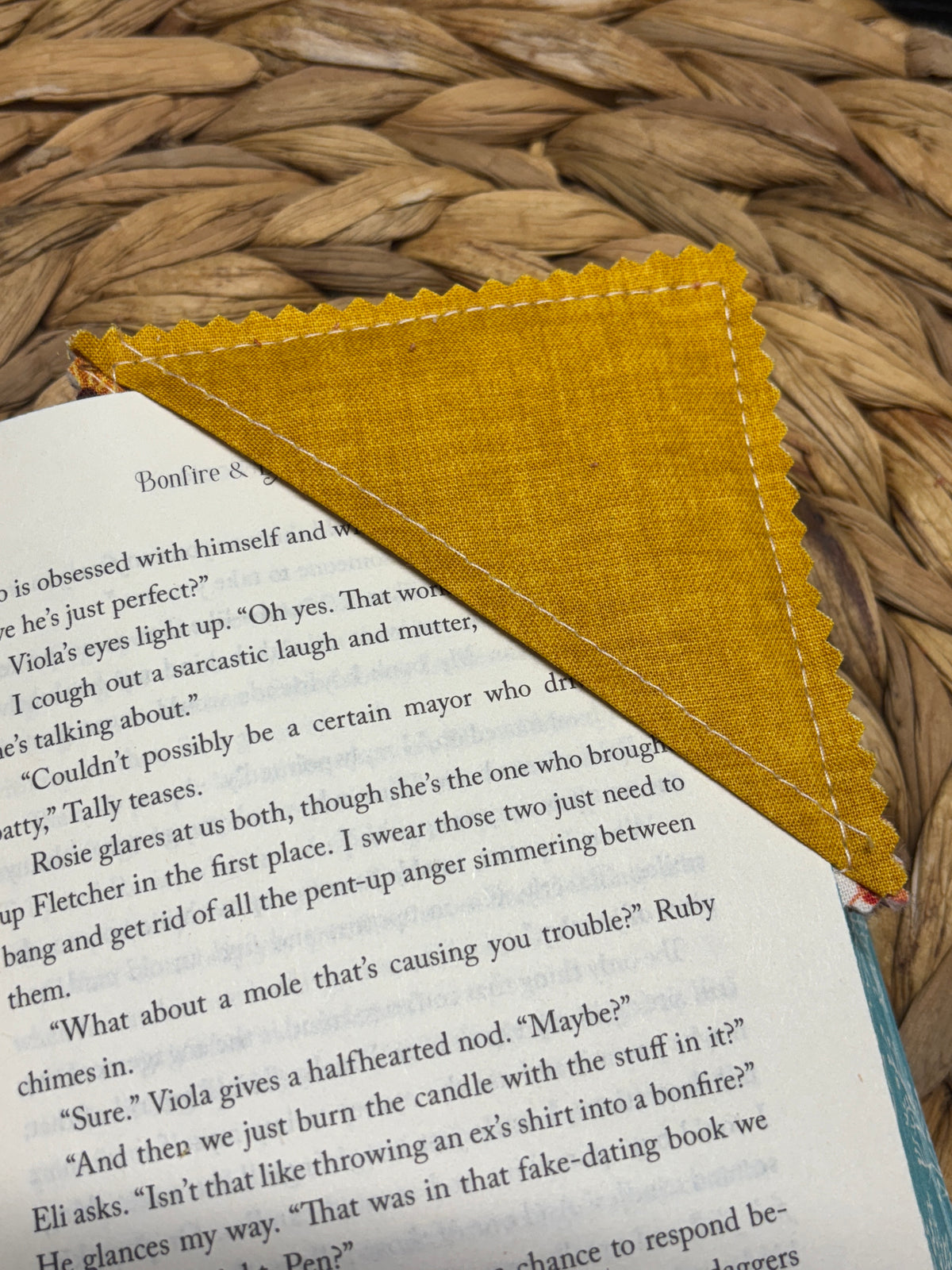 Fall Foliage Corner Bookmark