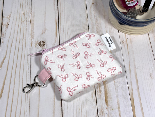The Tiny Pink Bow Mini Wallet