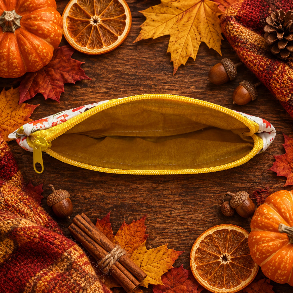 Fall Foliage Pencil & Sunglasses Case