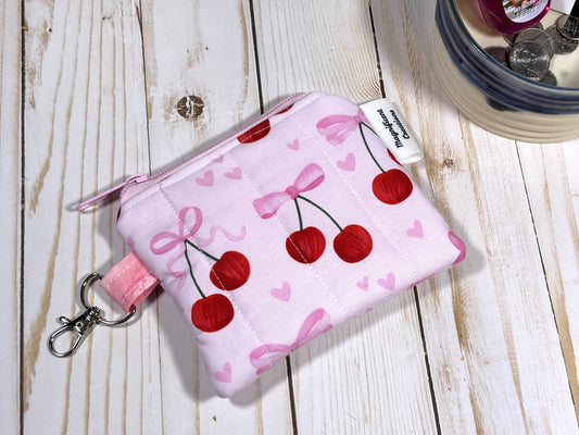 The Cherry Bow Mini Wallet
