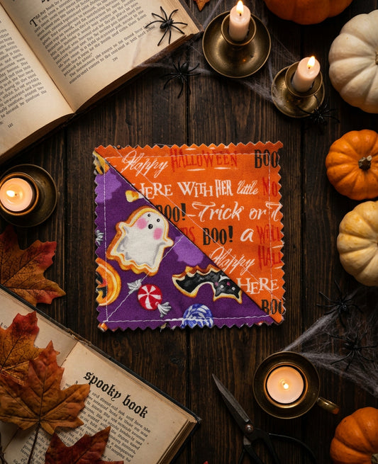 Halloween Candy Creatures Corner Bookmark