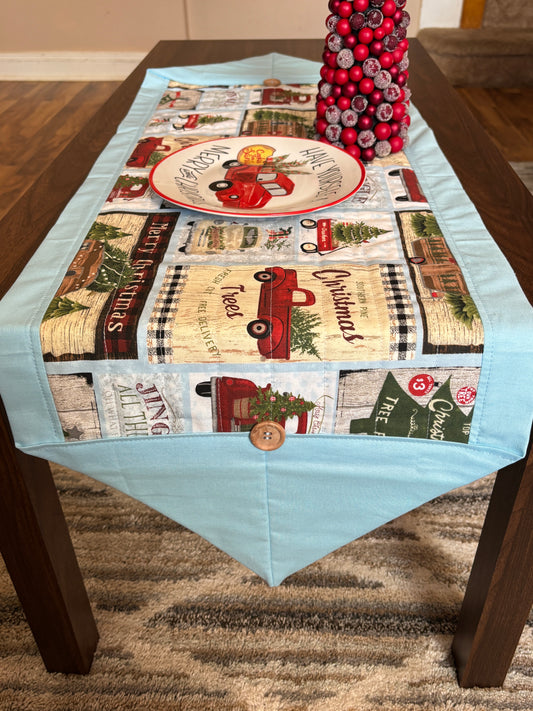 Retro Camping Table Runner