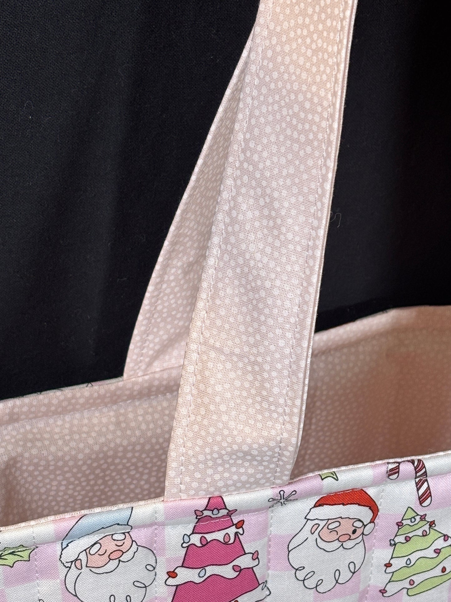 The Pink Christmas Tote Bag