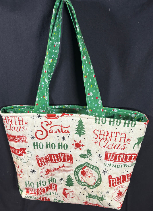 The Santa Christmas Tote Bag