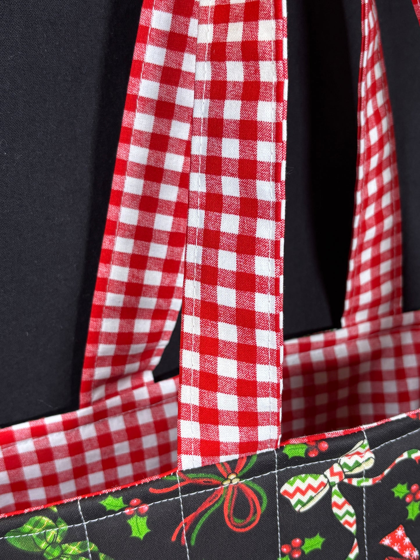 The Christmas Bow Tote Bag
