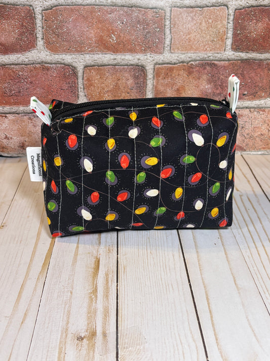 The Christmas Lights Makeup Bag
