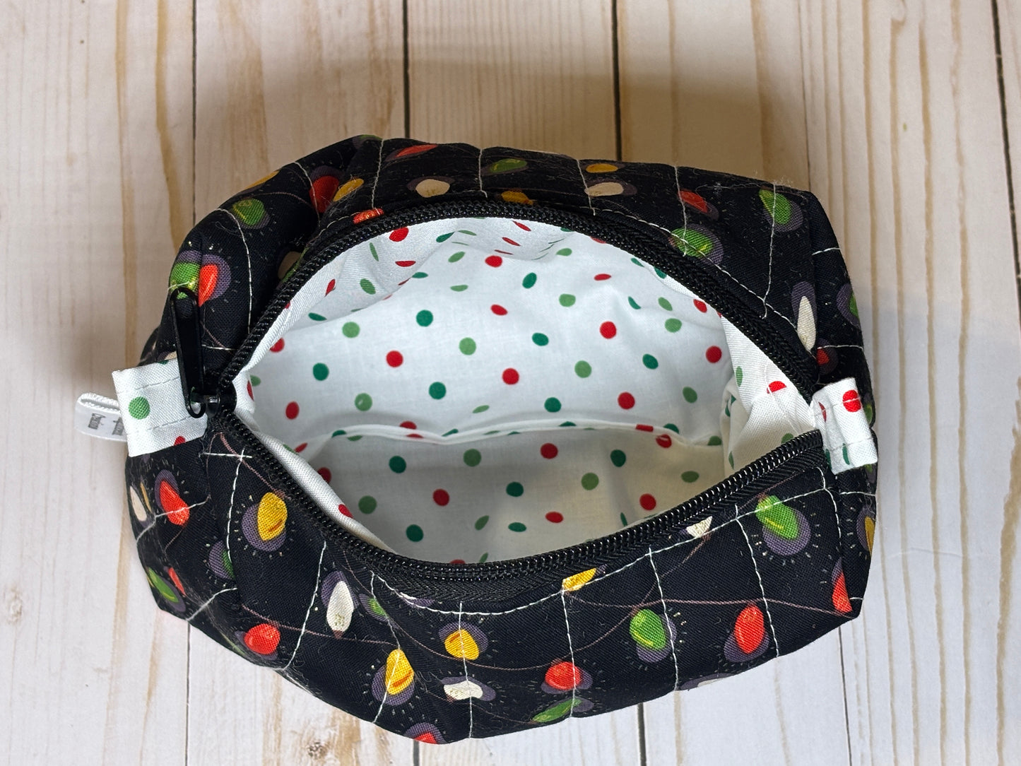 The Christmas Lights Makeup Bag
