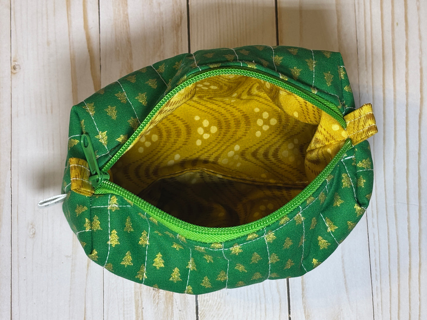 The Gold Tree Makeup Bag