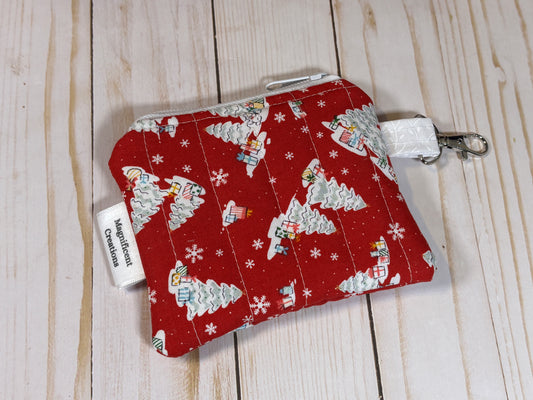 The White Christmas Tree Mini Wallet