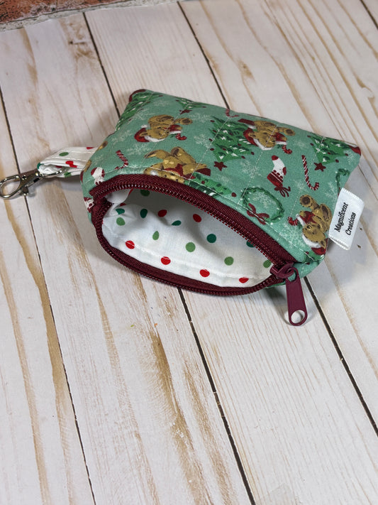 The Christmas Teddy Mini Wallet