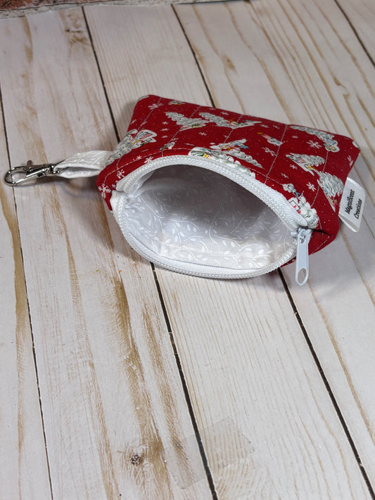 The White Christmas Tree Mini Wallet