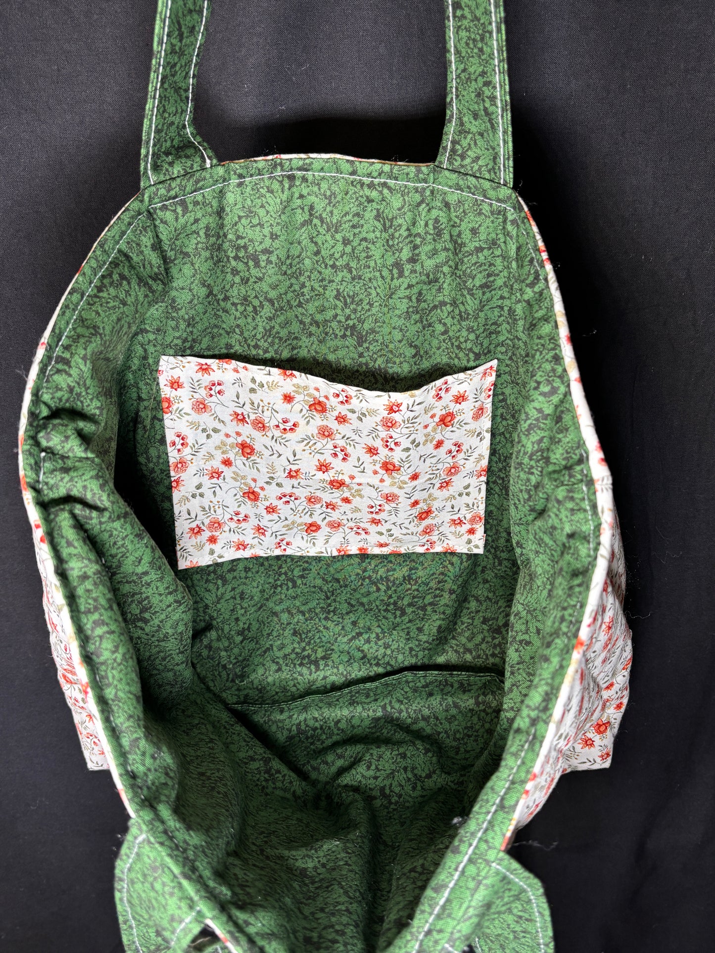 The Red Rose Tote Bag