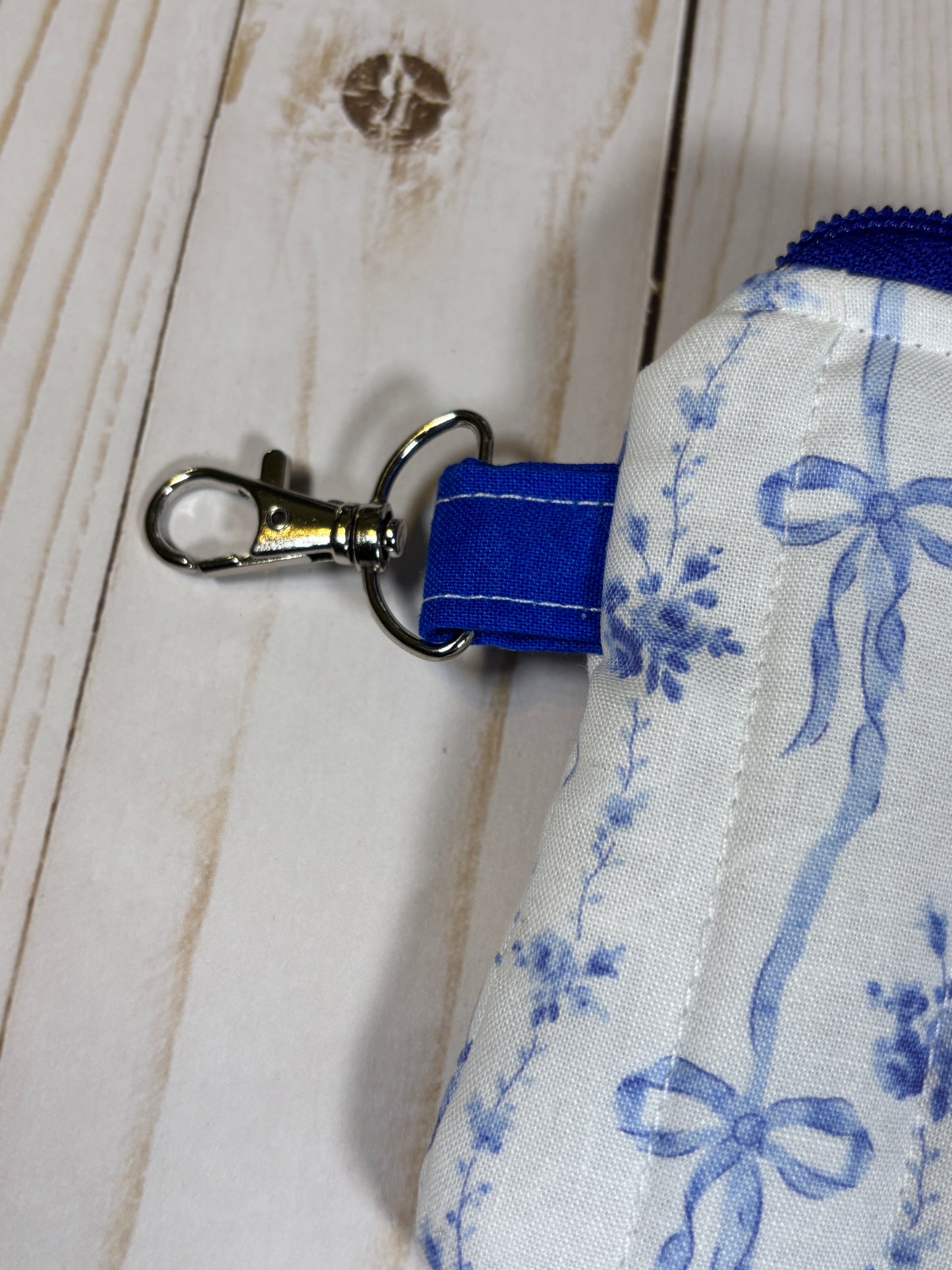 The Blue Bow Mini Wallet