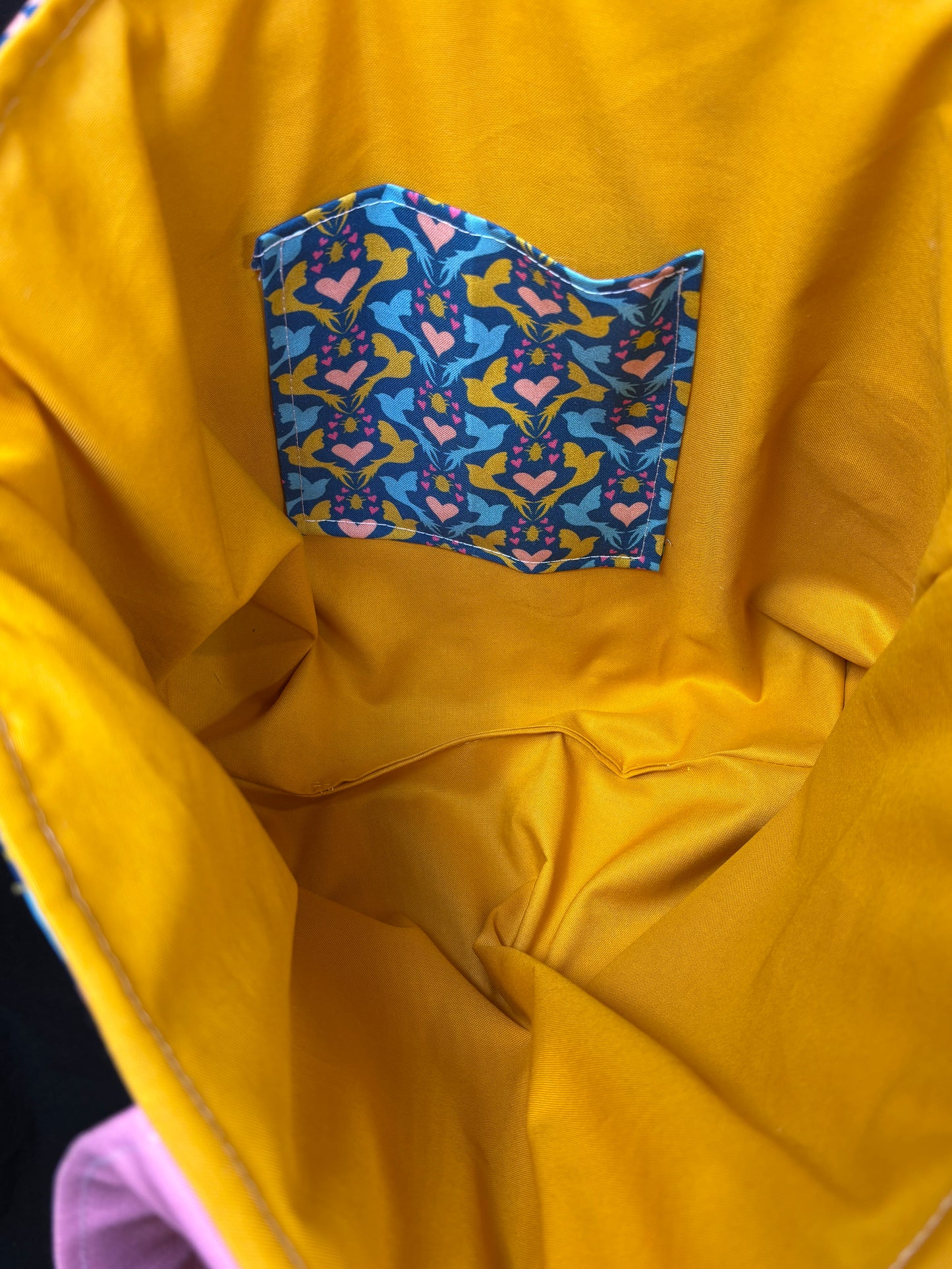 Golden Love Tote Bag