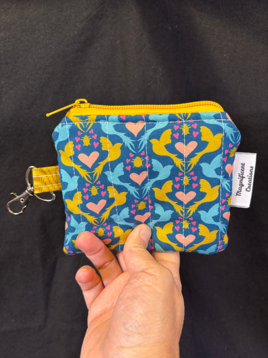 Golden Love Mini Wallet