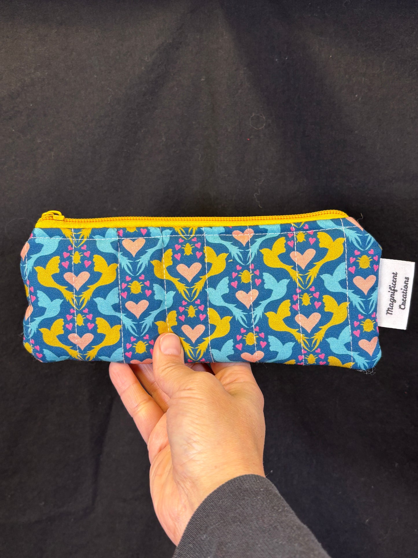 Golden Love Pencil Case
