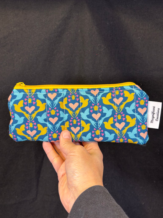 Golden Love Pencil Case