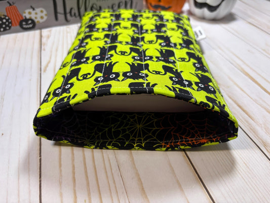 Green Cat Book Sleeve