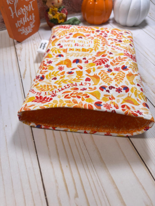 Fall Love Birds Book Sleeve