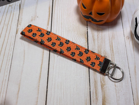 Green Cat Keychain