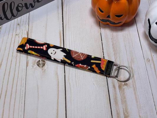 Dog Halloween Treats Keychain