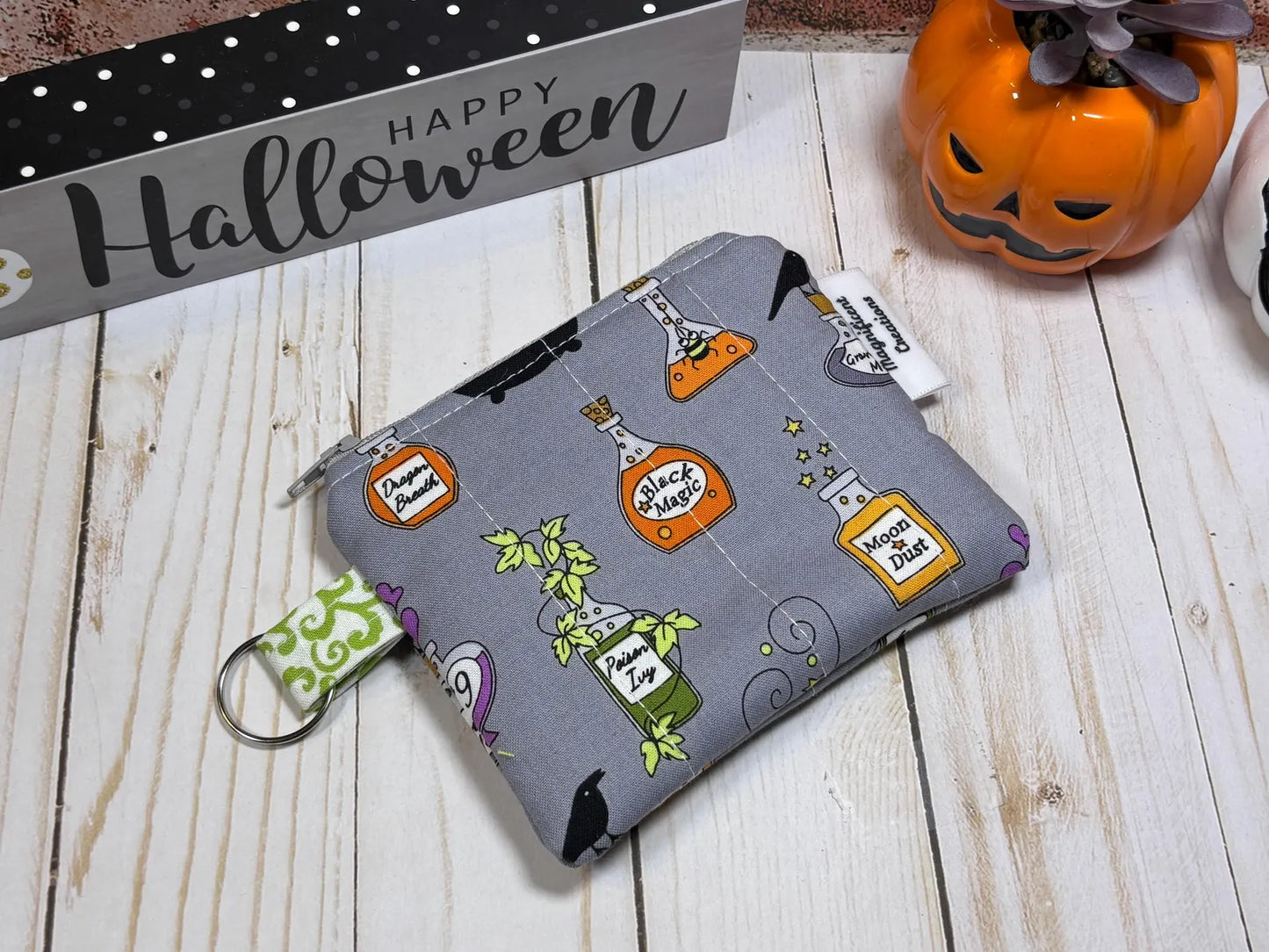 Gray Potion Mini Wallet